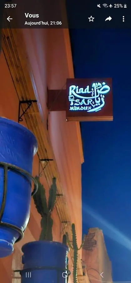Riad Tsar Mimoun Marrakesh 5*,